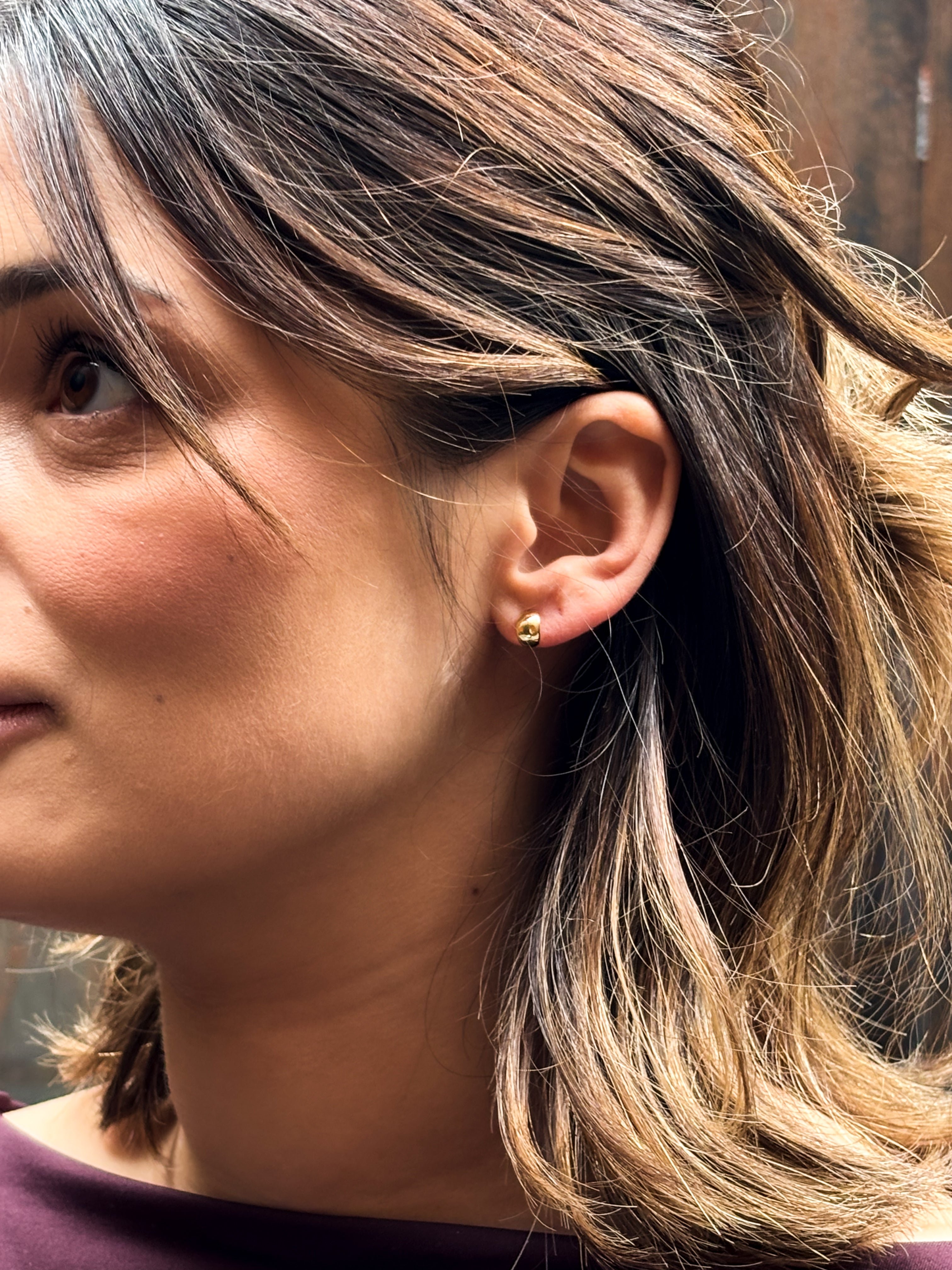 FW25 - Huggie Hoops  (Zilver of Verguld) (Pre-Order)