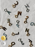 CAPSULE LETTER COLLECTION - Letters (Zilver of Verguld)