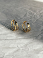 FW25 - Double HOOPS  (Zilver of Verguld) (Pre-Order)