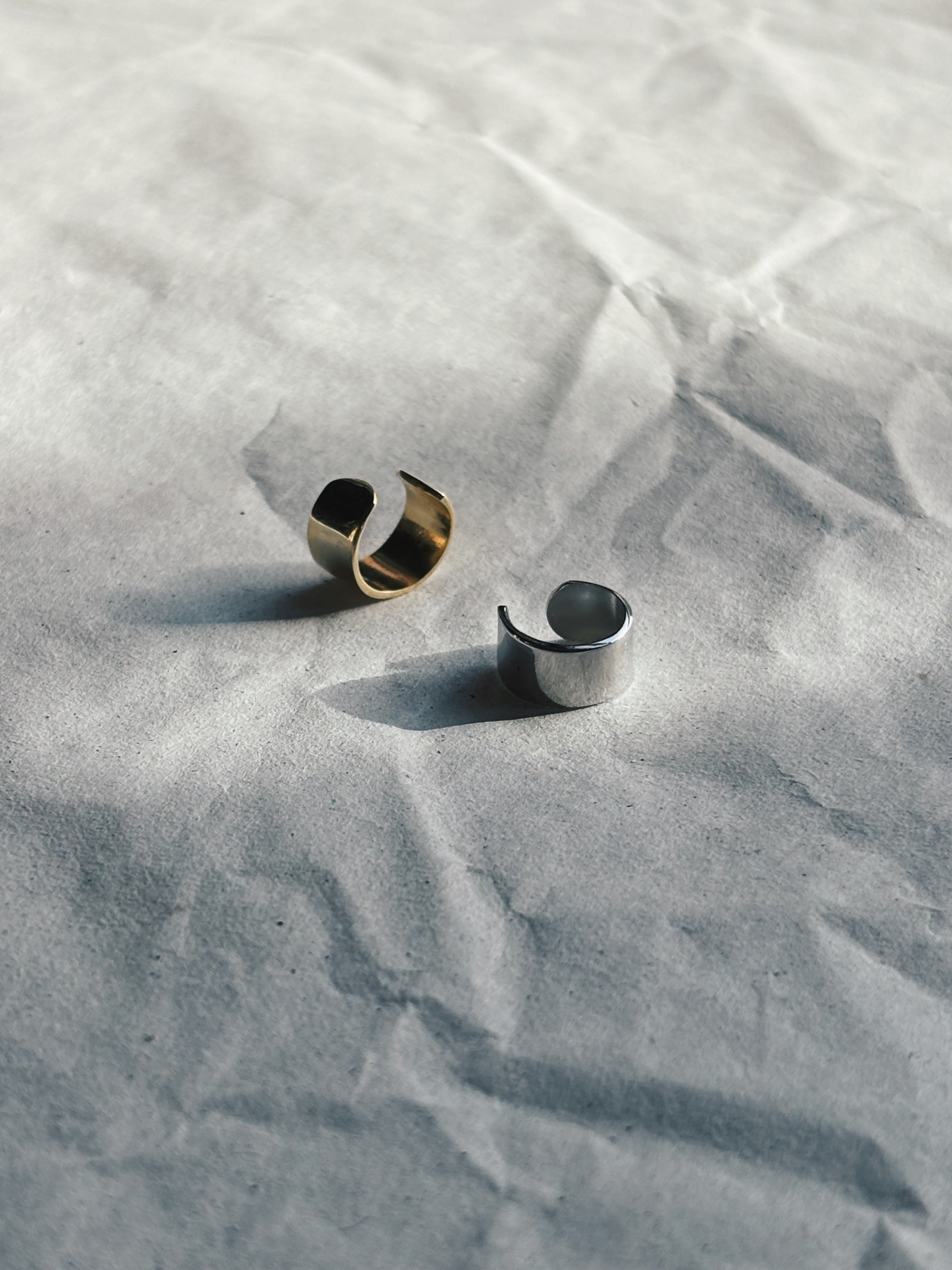 FW25 - EarCuffs / per stuk (Zilver of Verguld) (Pre-Order)