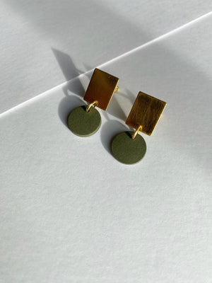 FW'23 - Earring Gold & Green
