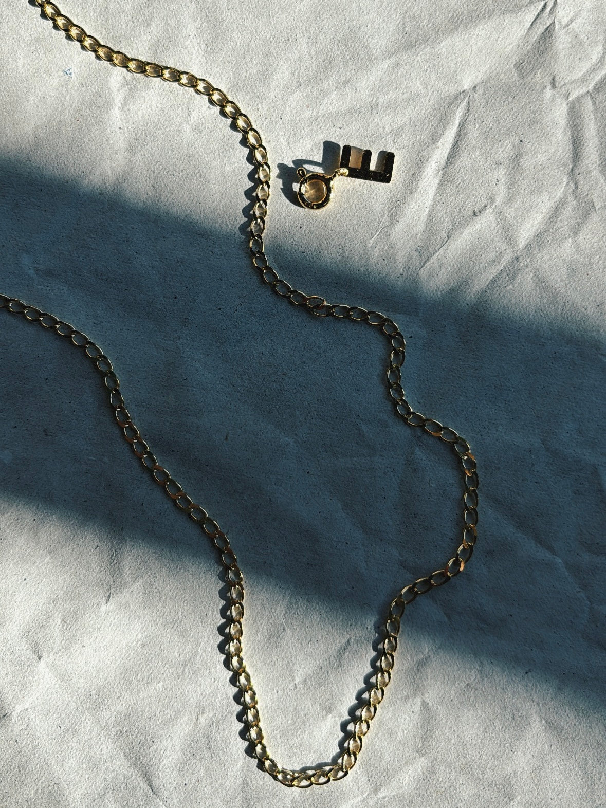 CAPSULE LETTER COLLECTION - Gourmetketting & Letter (Zilver of Verguld)
