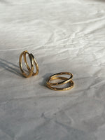 FW25 - Double HOOPS  (Zilver of Verguld) (Pre-Order)