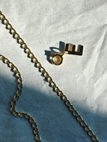 CAPSULE LETTER COLLECTION - Fijne ketting + Gourmetketting & Letter (Zilver of Verguld)