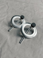 FW'24 - Modulaire Set, Double O / grijs porselein (Zilver of Verguld)