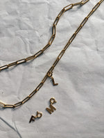 CAPSULE LETTER COLLECTION - Andere Schakelkettingen / Combi met losse lettertjes (Zilver of Verguld)