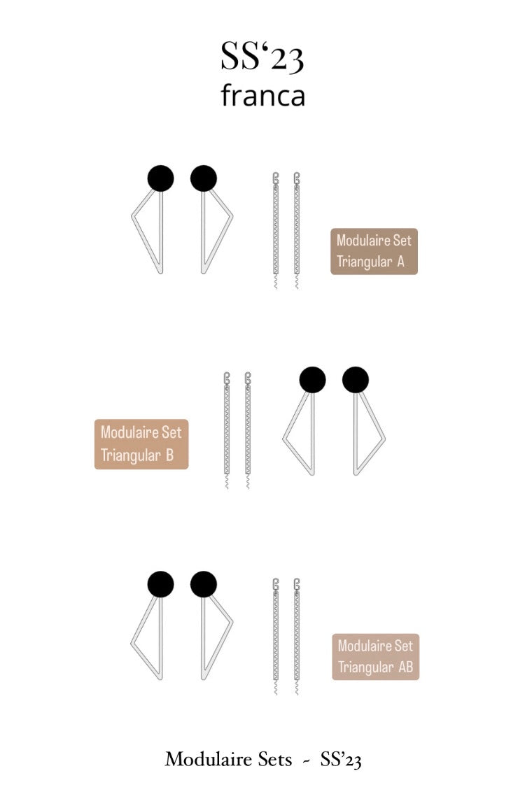 SS'23 - Modulaire Set TRIANGULAR °B