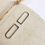 Elements - Ellipse - (zilver of verguld)
