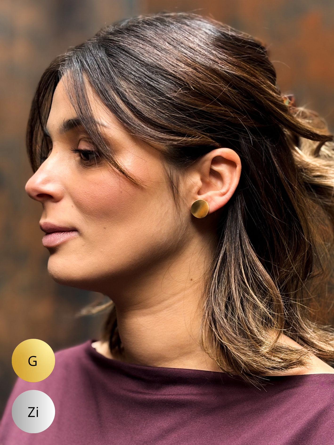 FW25 - MOON (Zilver of Verguld) (Pre-Order)