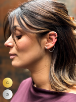 FW25 - Set EarCuffs / 3st (Zilver of Verguld) (Pre-Order)