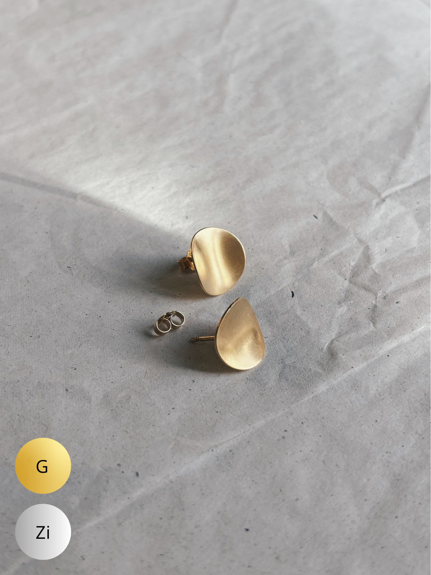 FW25 - MOON (Zilver of Verguld) (Pre-Order)