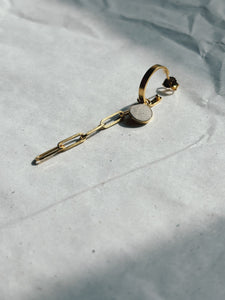 SS24 - (PRE-ORDER / eind febr) Modulaire Creole SINGLE EARRING - Verguld of Zilver