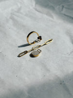 SS24 - (PRE-ORDER / eind febr) Modulaire Creole SINGLE EARRING - Verguld of Zilver