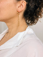 SS24 - (PRE-ORDER / eind febr) Modulaire Creoles / BOX N°2 (Asymmetrisch paar) - Verguld