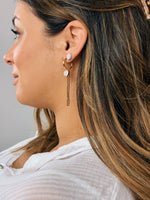 SS24 - (PRE-ORDER / eind febr) Modulaire Creoles / BOX N°2 (Asymmetrisch paar) - Verguld