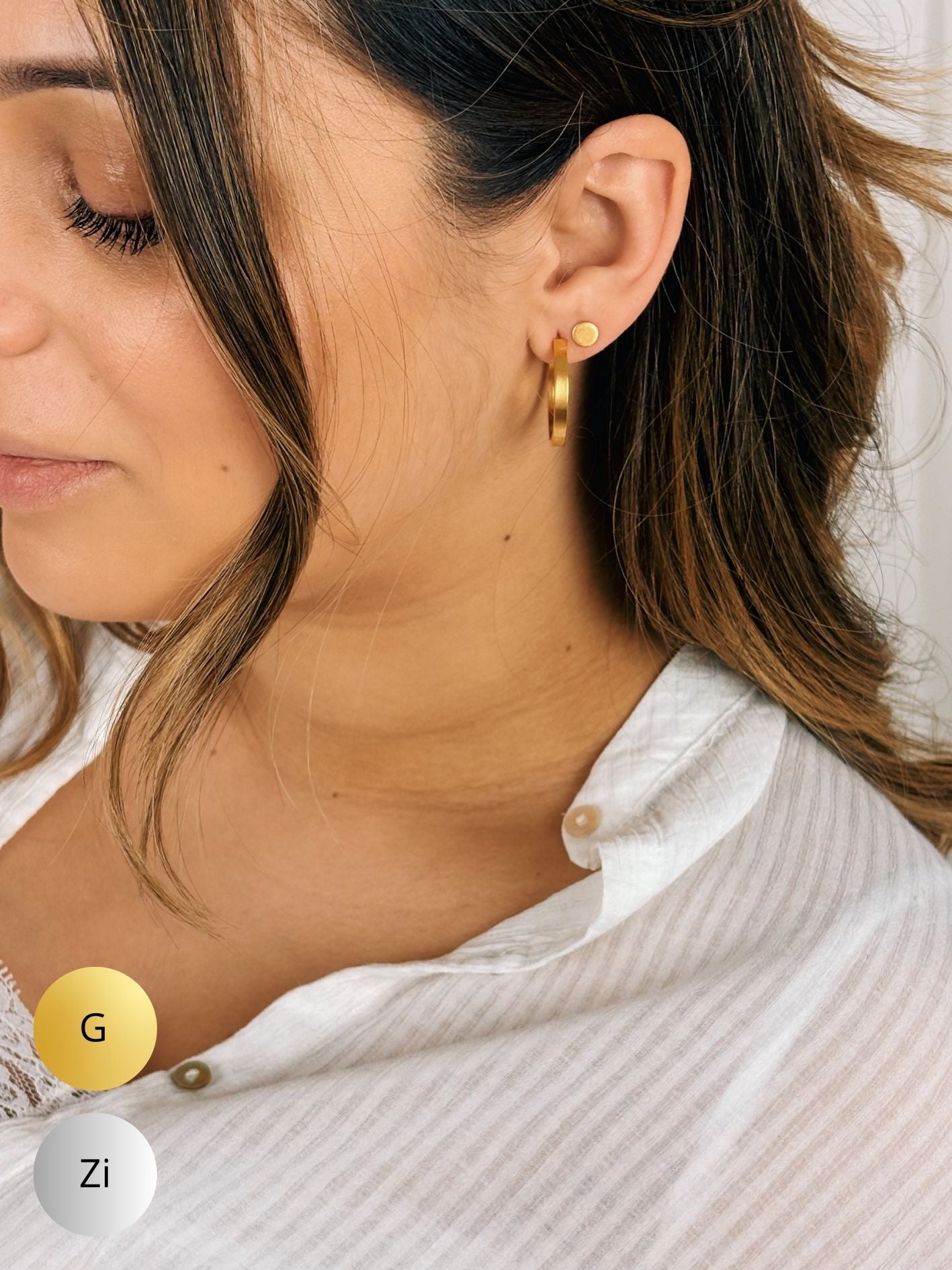 SS24 - Creoles.XL - Verguld of Zilver