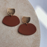 LIMITED PIECES - Cut Round/Organic Terracotta