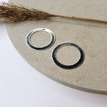 Elements - Circle.XL - zilver gerhodineerd