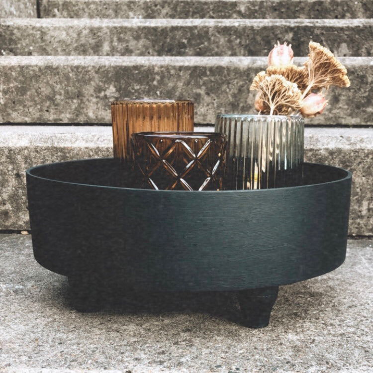 CURATED PIECES - Black wooden Tray