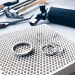 MINIMALsilver RING - twisted ring 925zilver