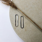 Elements - Ellipse.XL - zilver gerhodineerd