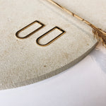 Elements - Ellipse - (zilver of verguld)