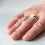 Ring DOT_01 (Zilver of Verguld)