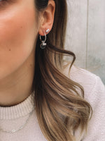 SS'22 - Modulaire Set Creoles/Black - zilver