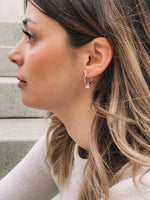 SS'22 - Modulaire Set Creoles/Black - zilver