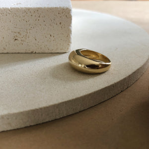 TERRA 2.0 - ring / chunky gold
